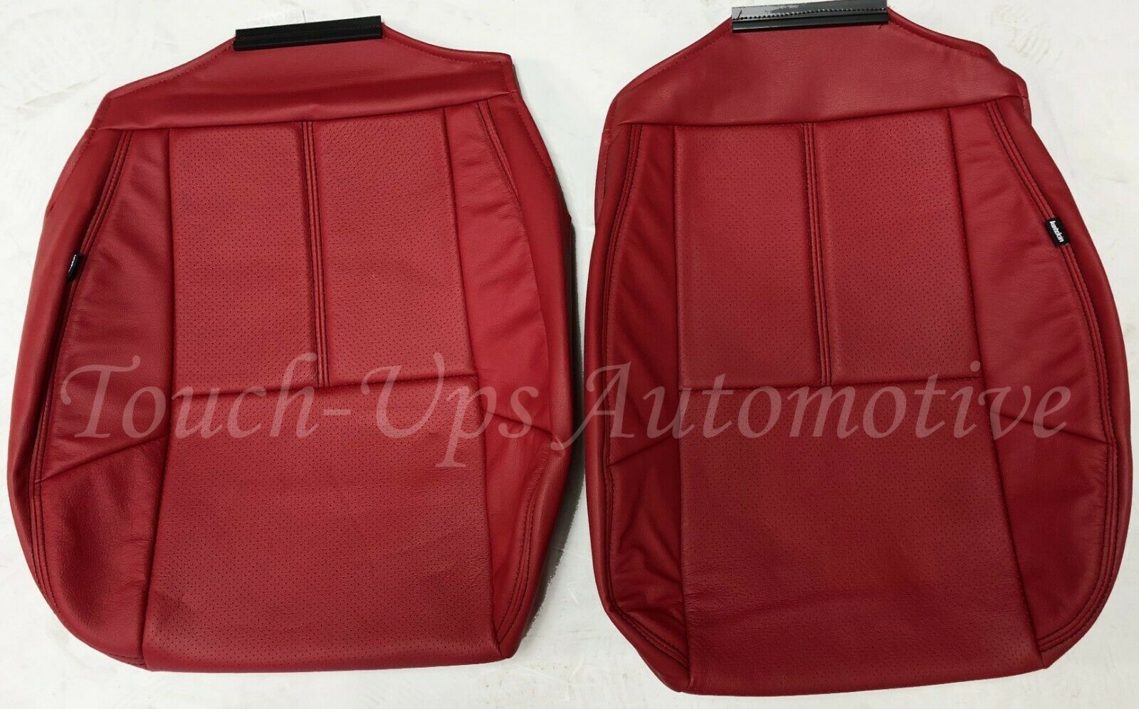 2007-2013 Chevrolet Silverado LT Crew Cab KATZKIN Red Leather Seat Covers Kit