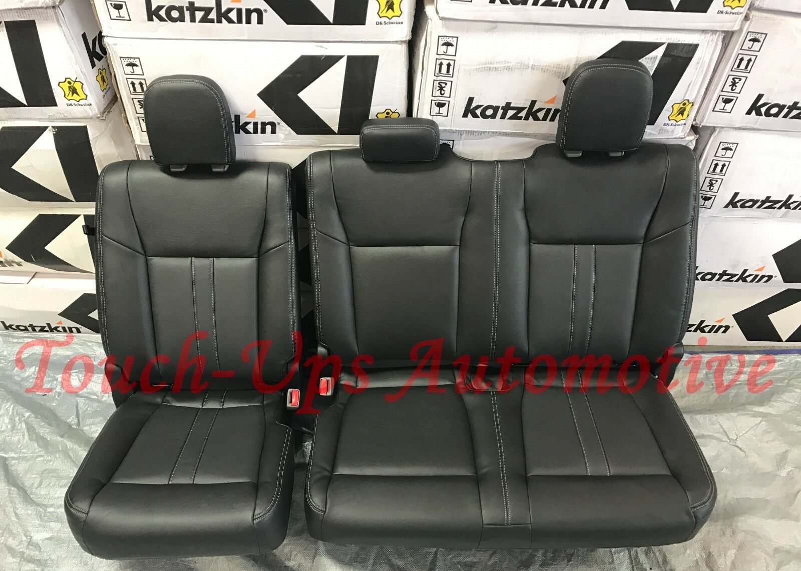 2015-2018 Ford F-150 XLT Super CAB Katzkin Leather Seat Covers Kit Lariat Design