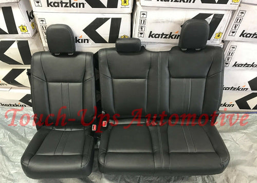 2015-2018 Ford F-150 XLT Super CAB Katzkin Leather Seat Covers Kit Lariat Design
