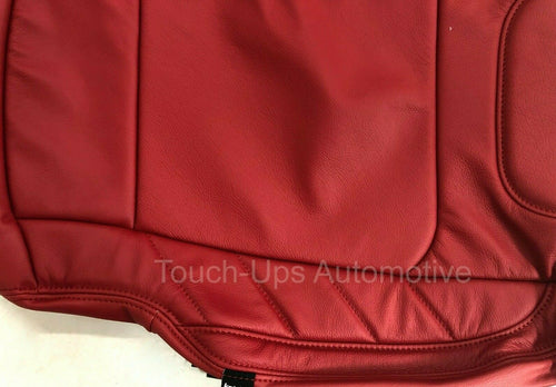 2015-2020 Ford F-150 XLT STX SuperCrew Crew Cab Leather Seat Covers Red Limited