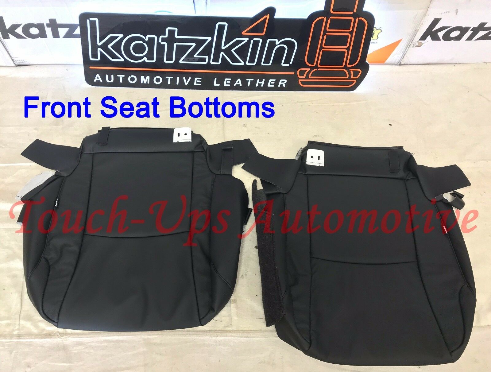 2011-2020 Toyota 4Runner 2 Row KATZKIN Black Leather Seat Covers Kit SR5 Trail
