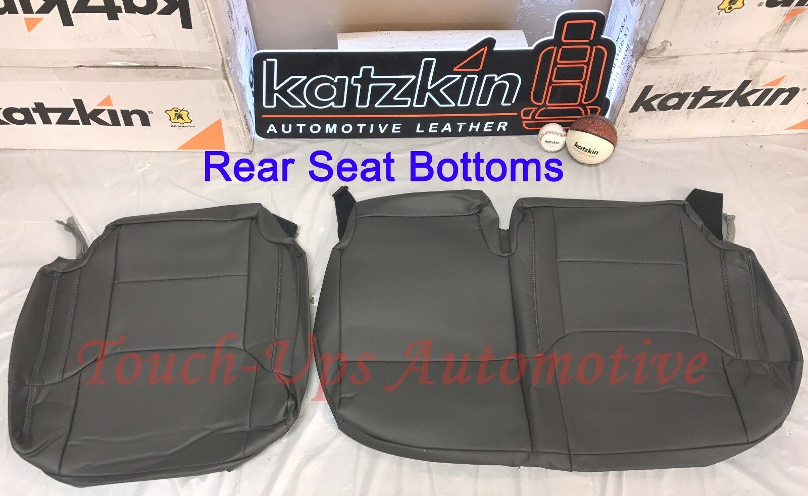 2014-2020 Toyota Tundra Double Cab KATZKIN Leather Seats SR5 TRD Charcoal Jump