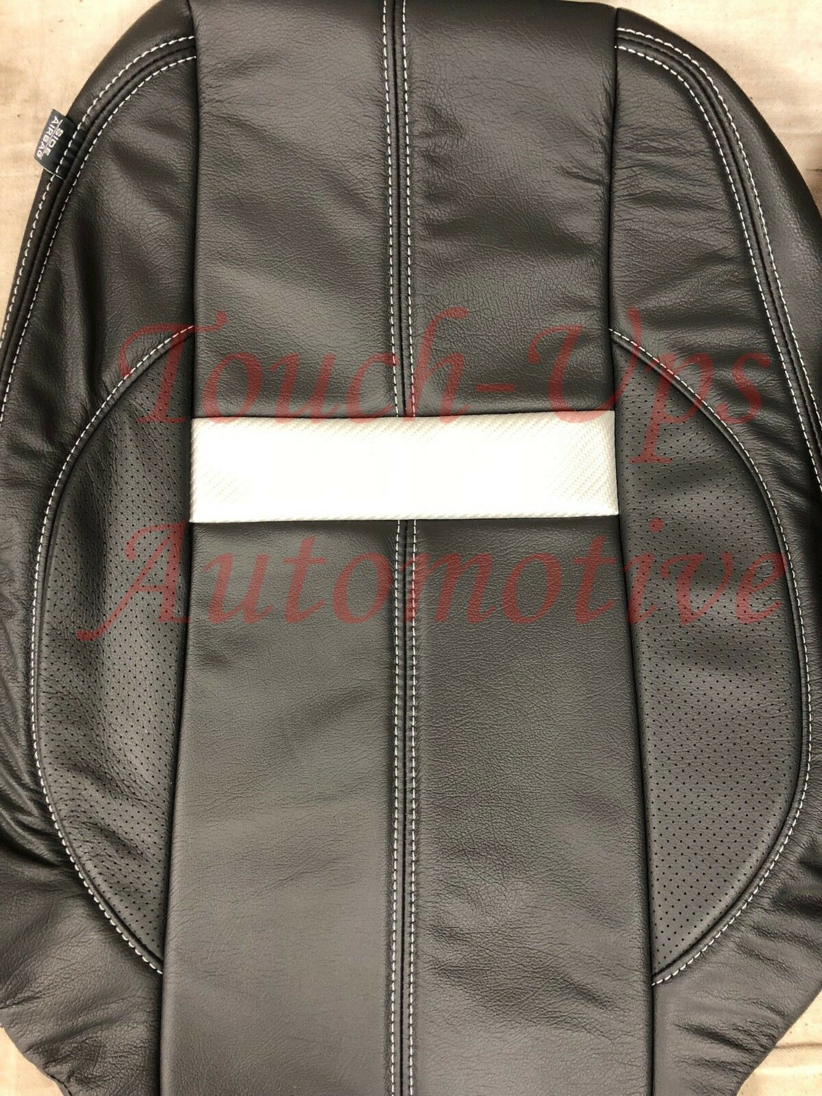 2007-2013 Chevrolet Silverado LT Crew Cab Black Nickle Katzkin Leather Seat Covers Kit