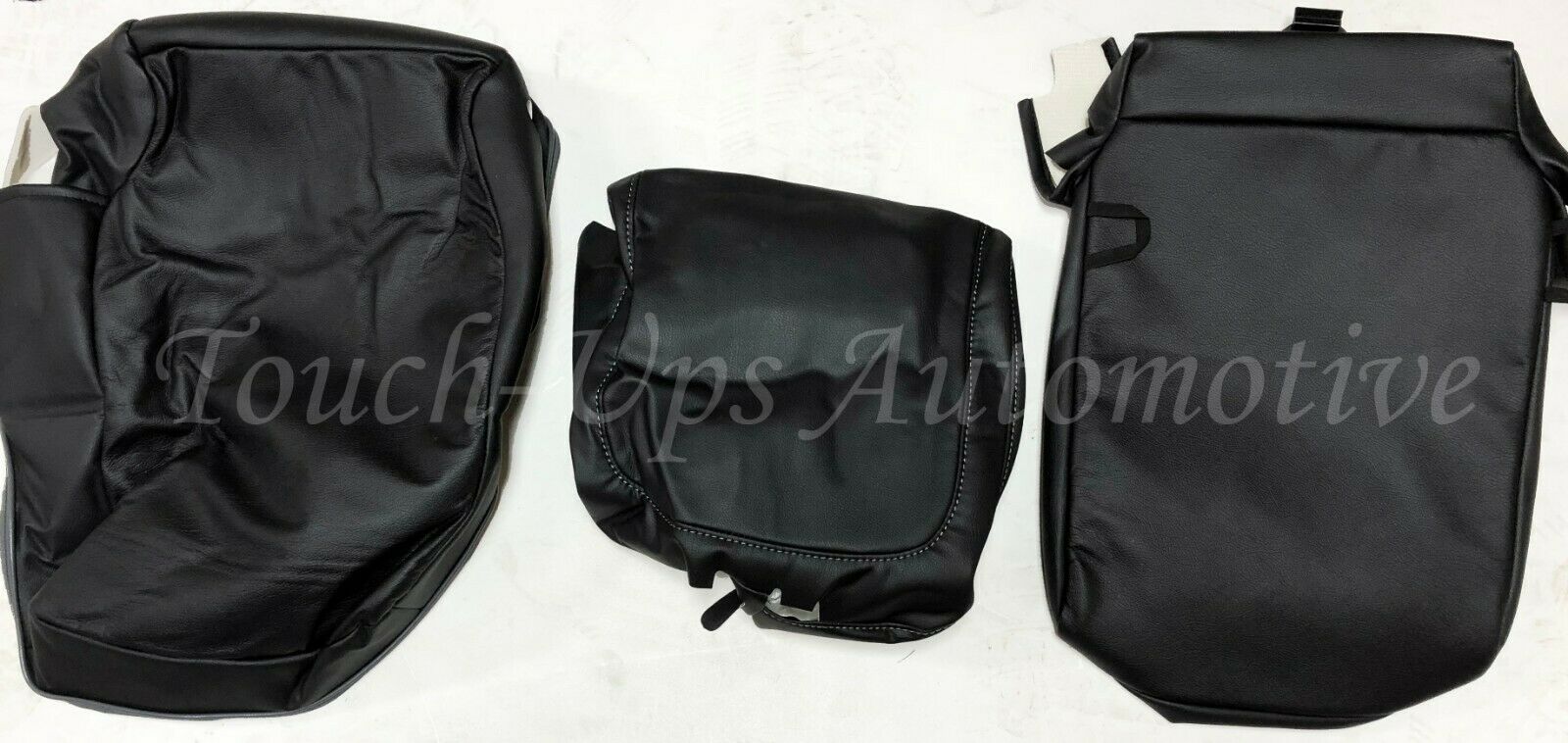 2013-2018 Dodge Ram Crew Cab Black Diesel Gray Lapis Leather Seat Covers 2 tone