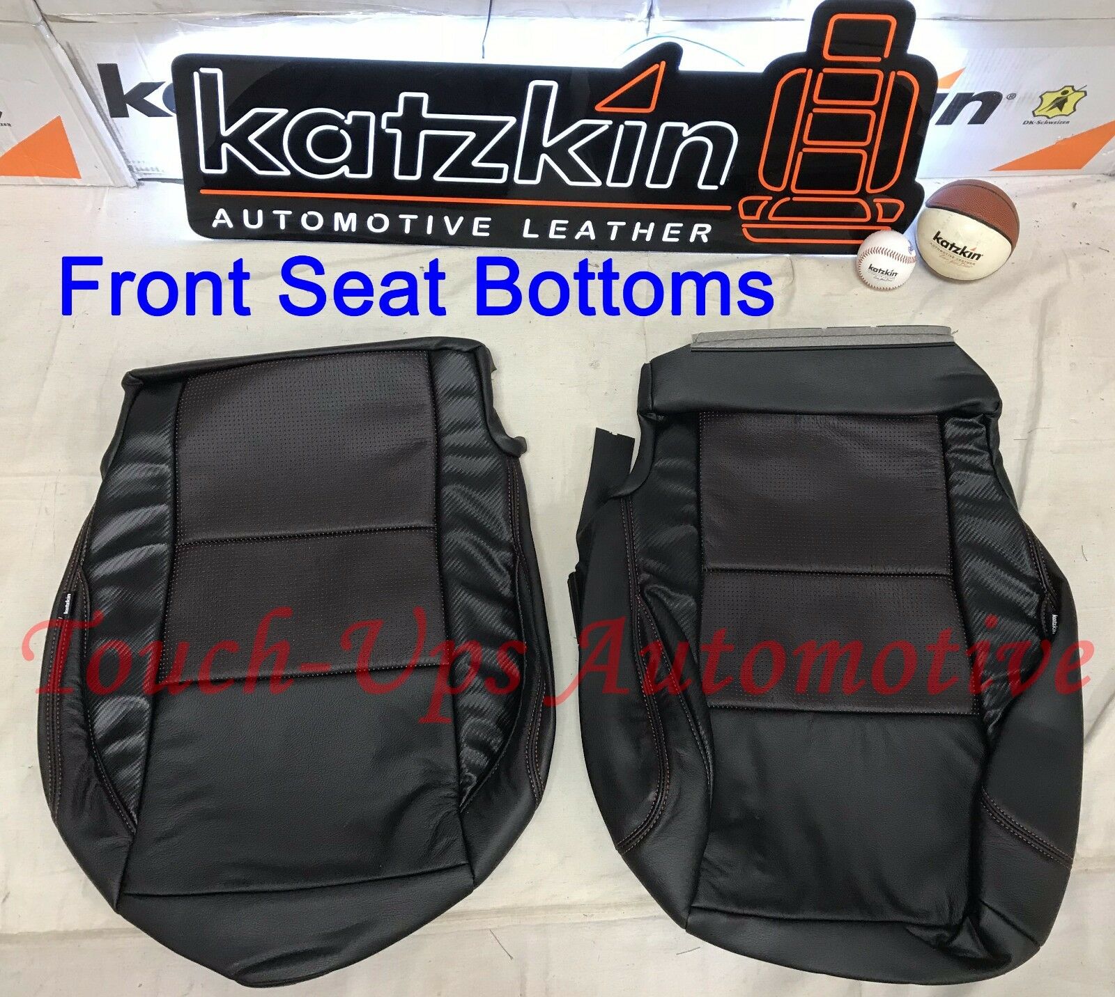 2016-2020 Toyota Tacoma DOUBLE Cab SR SR5 TRD KATZKIN Black Leather Kit Custom