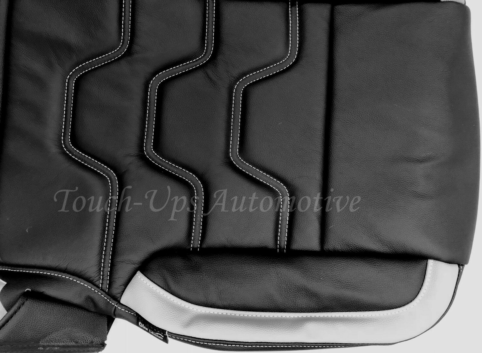 2014-2018 Chevrolet Silverado Crew Cab LT Alea Black Leather Seat Covers Custom