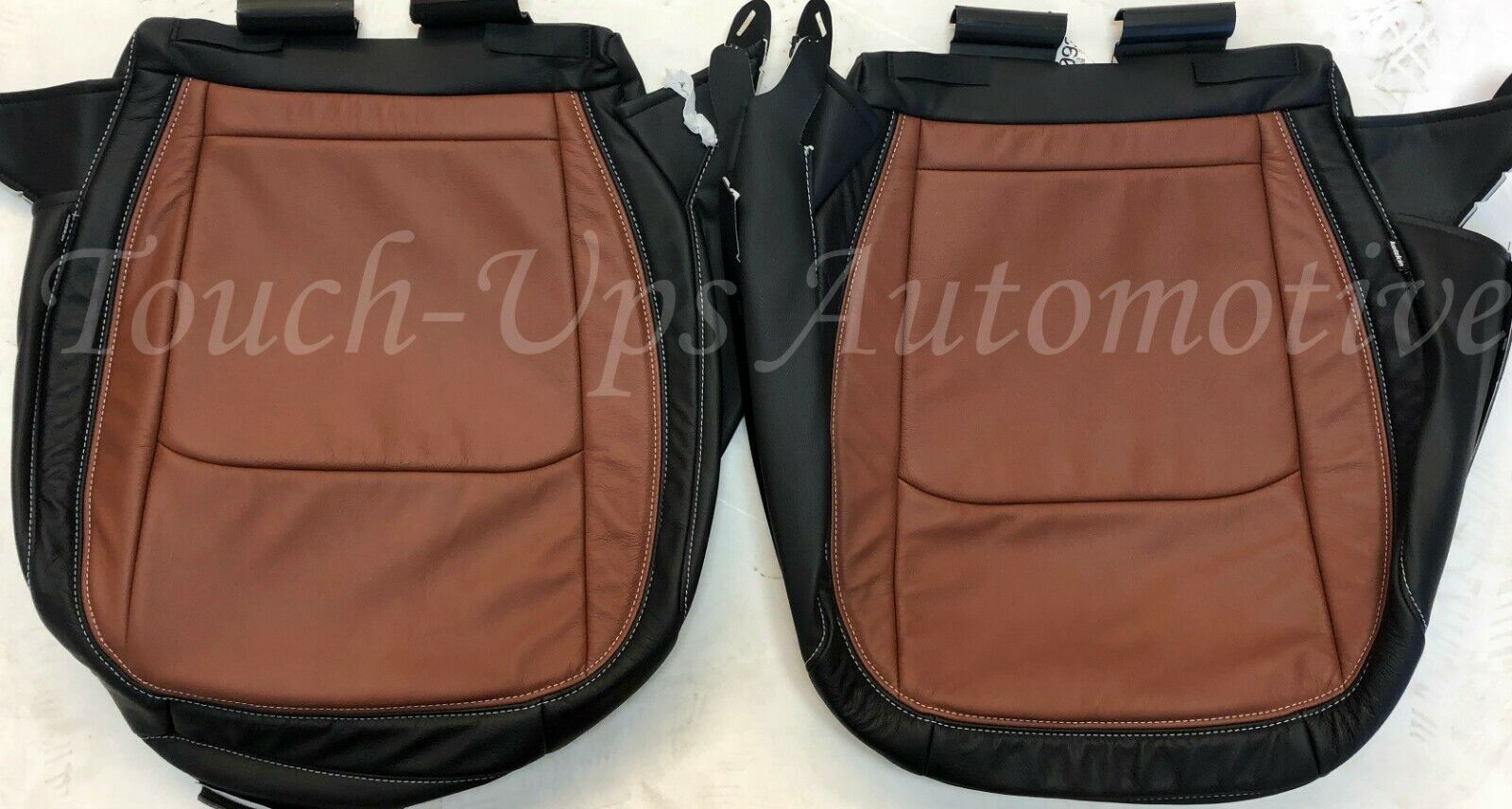 2018-2021 Jeep Wrangler Sahara JL KATZKIN Leather Seat Covers Kit Black Mahogany