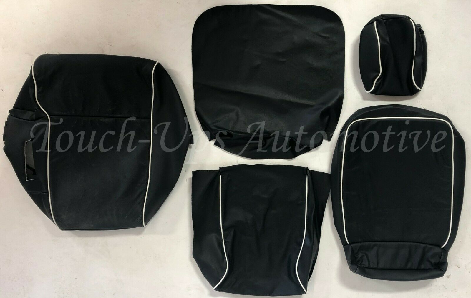 2015-2018 F-150 XLT SuperCrew KATZKIN Leather Seat Covers LIMITED Black Pearl