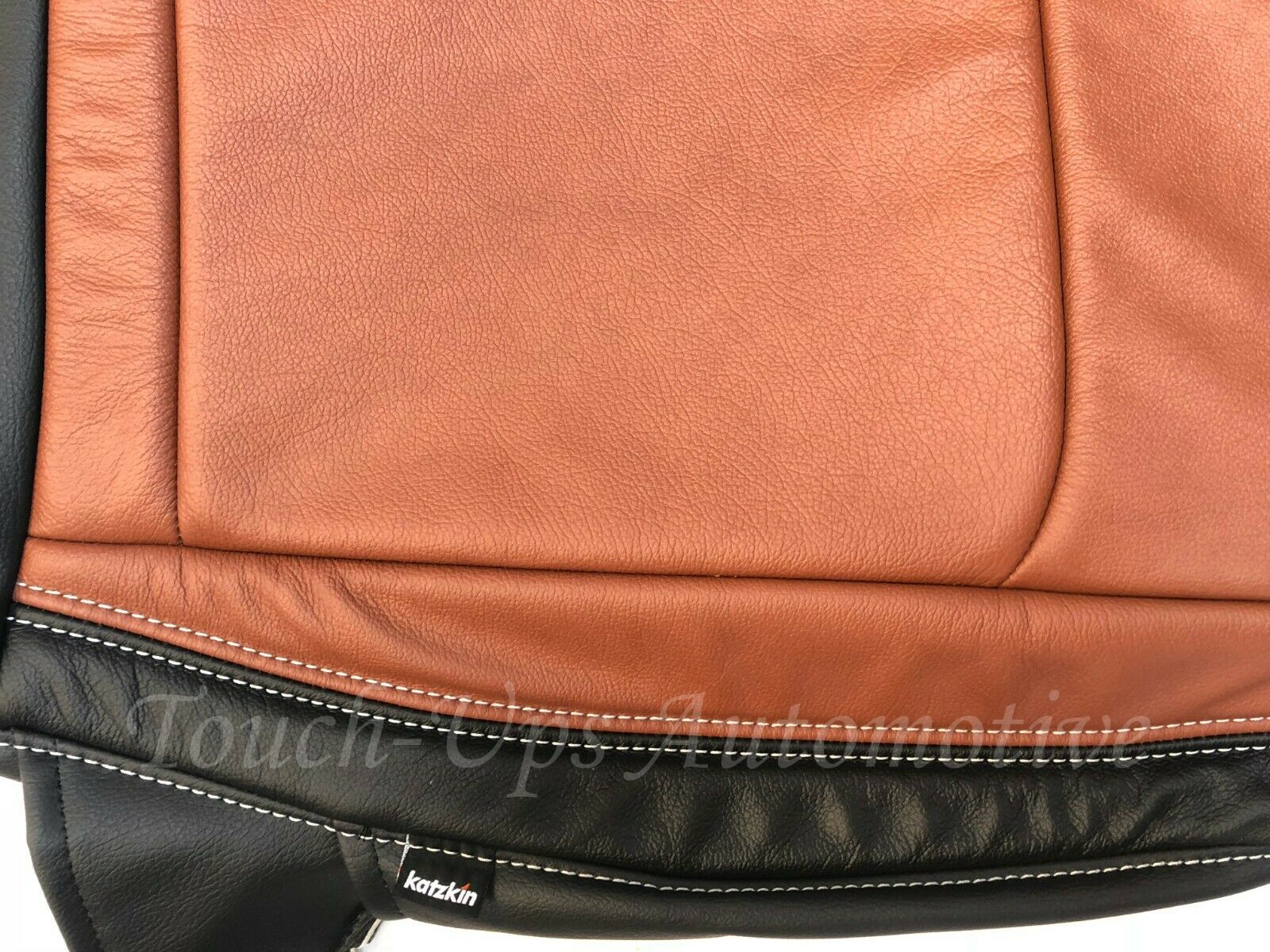 2018-2021 Jeep Wrangler Sahara JL KATZKIN Leather Seat Covers Kit Black Mahogany