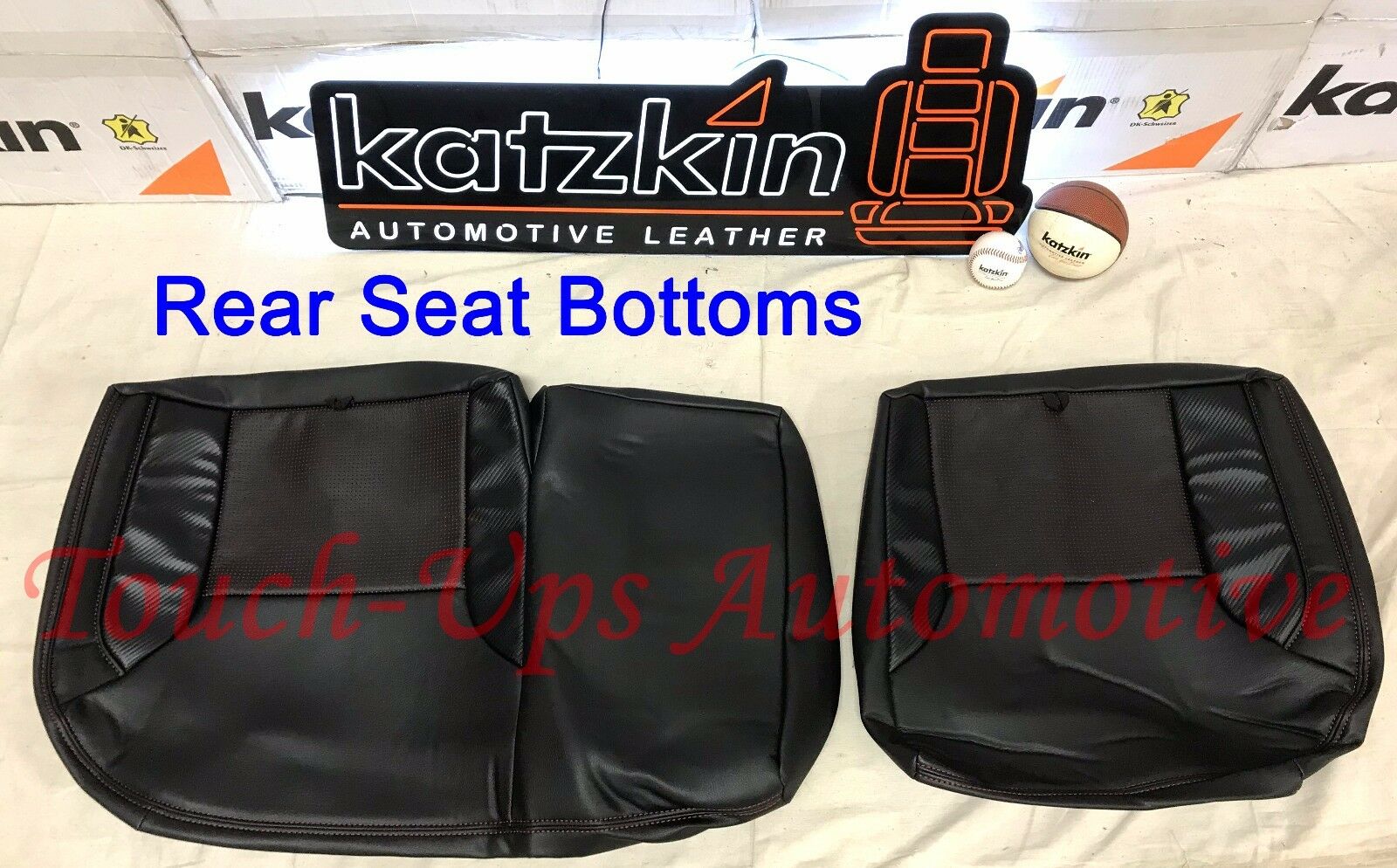 2016-2020 Toyota Tacoma DOUBLE Cab SR SR5 TRD KATZKIN Black Leather Kit Custom