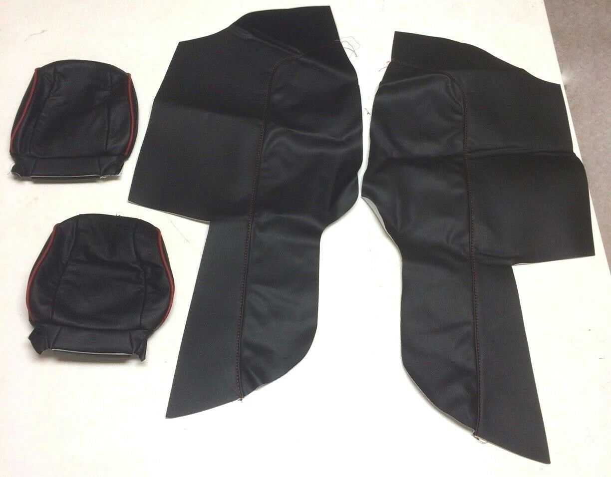 2015-2020 Ford Mustang Coupe V6 GT Custom Design KATZKIN Leather Seat Kit NEW