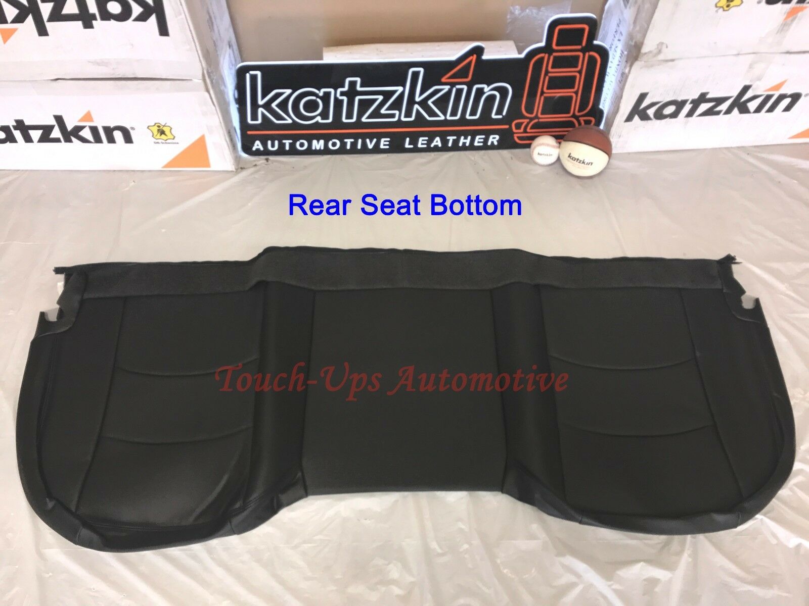 2013-2018 Dodge Ram Crew Cab Black Katzkin Leather Seats Kit Replacements Jump