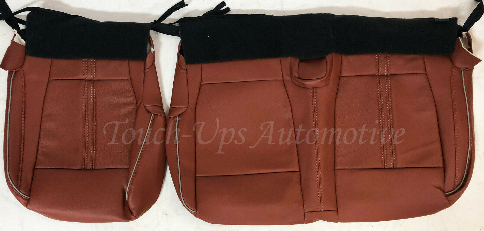 2015-20 Ford F-150 XLT SuperCrew Katzkin Leather Seat Covers Saddleback Edition