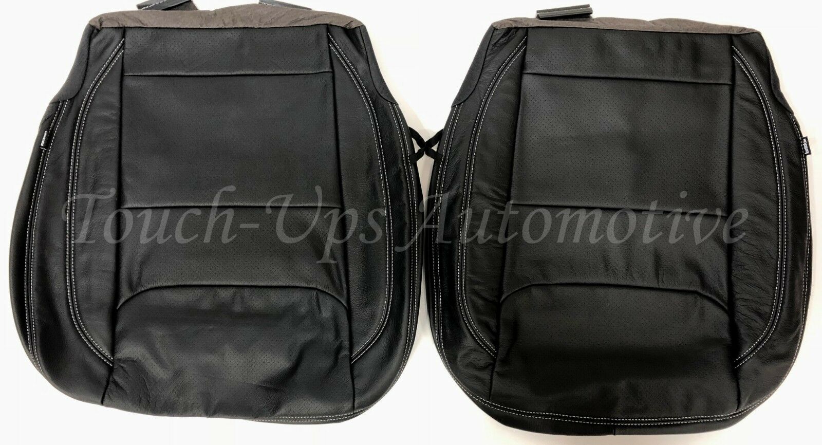 2019-20 Dodge Ram Crew Cab Big Horn Lone Star KATZKIN Black Leather Seat Covers