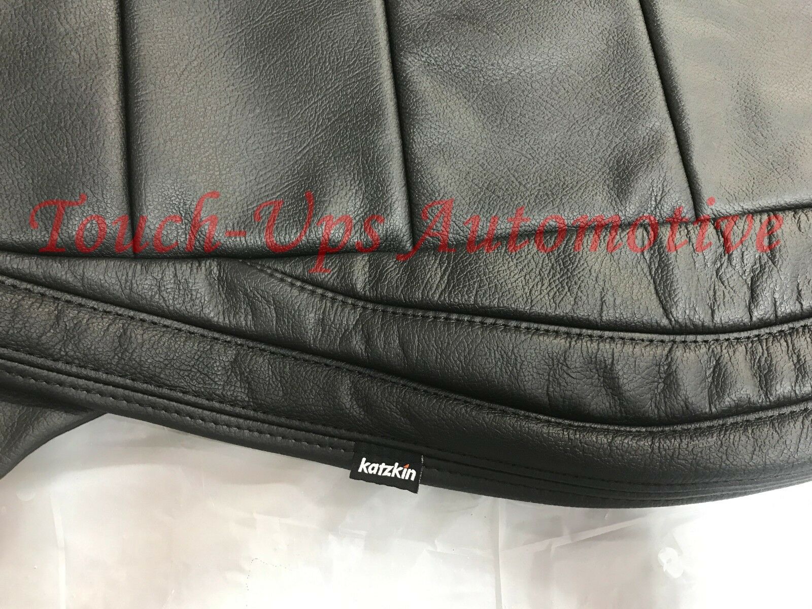 2015-2020 Ford Mustang GT V6 Eco Coupe KATZKIN Black Leather Seat Covers Kit