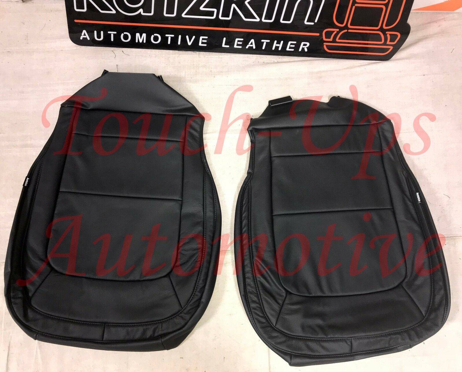 2019-2021 Colorado Crew Cab LT KATZKIN Leather Seat Covers Black Factory Match