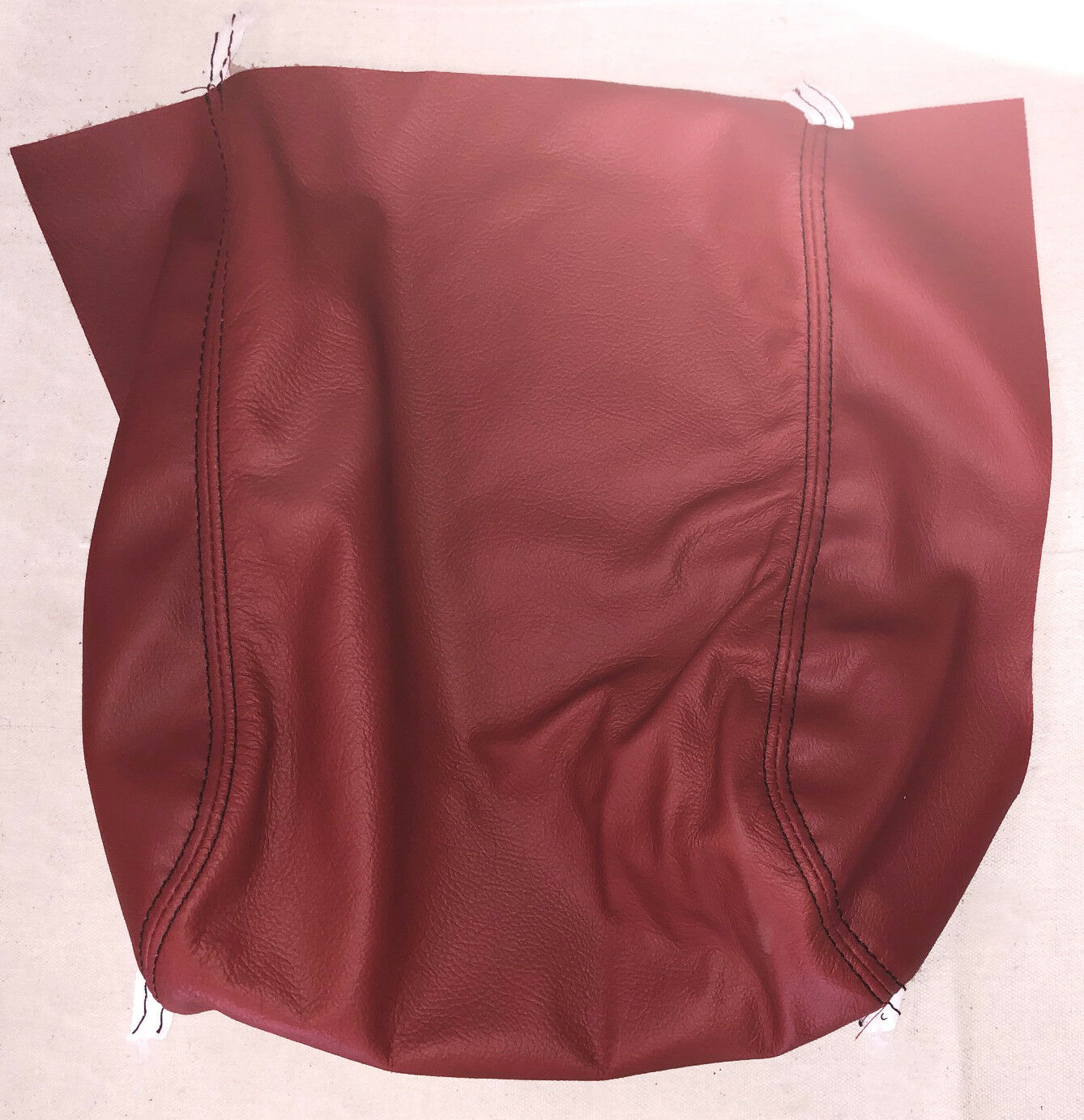 2015-2018 Ford F-150 XLT SuperCrew KATZKIN Leather Seat Covers Kit Cardinal Red