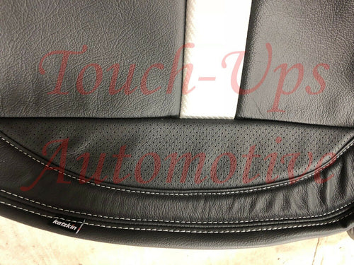 2007-2013 Chevrolet Silverado LT Crew Cab Black Nickle Katzkin Leather Seat Covers Kit