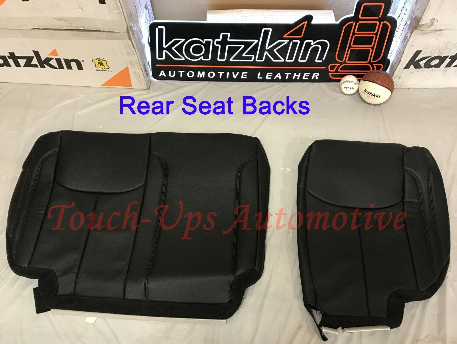 2013-2018 Jeep Wrangler JK 4 Door New Black Katzkin Leather Seat Covers Kit