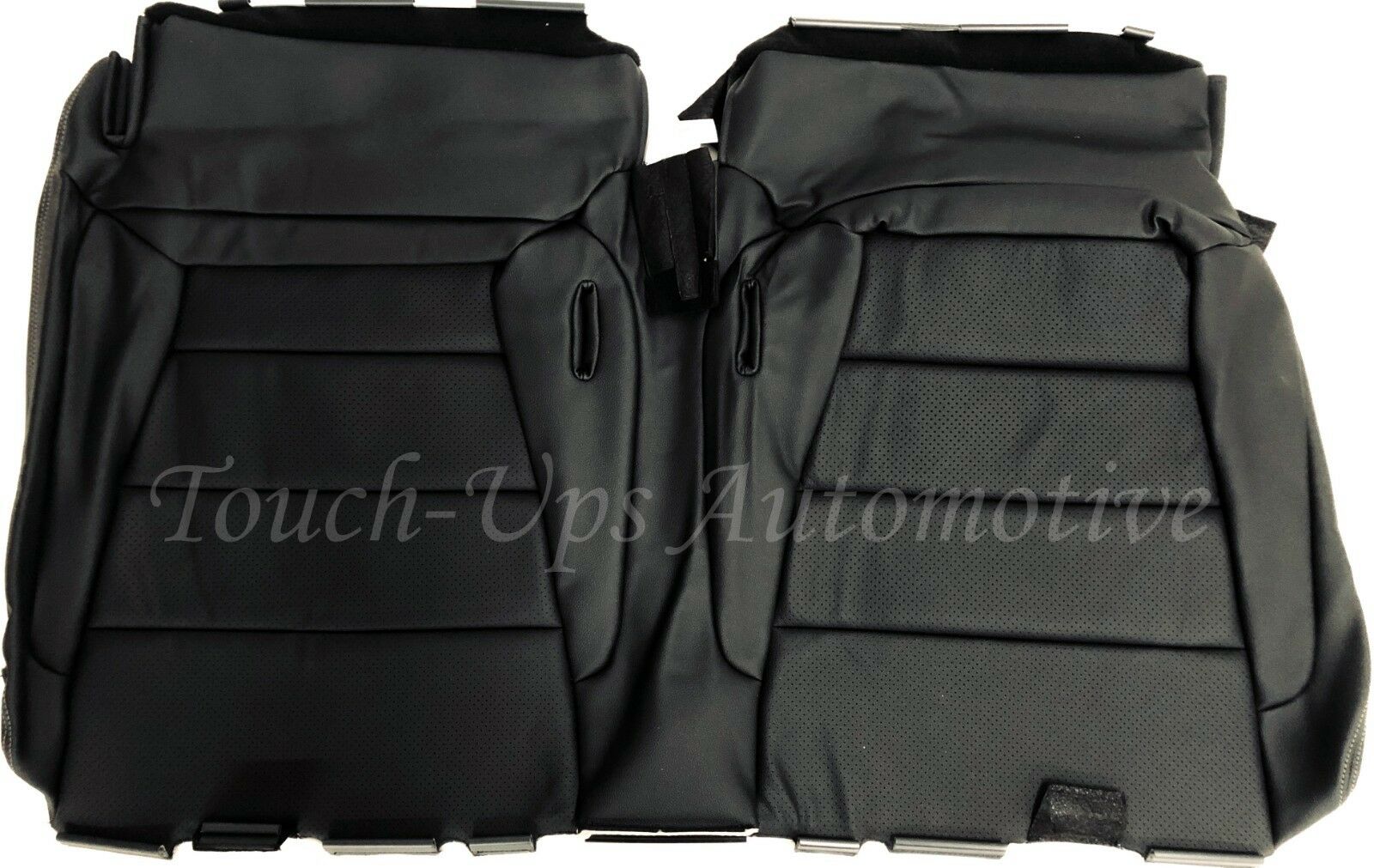 2015-2020 Ford Mustang GT V6 Eco Couple ALEA Black Ash Leather Seat Covers Kit