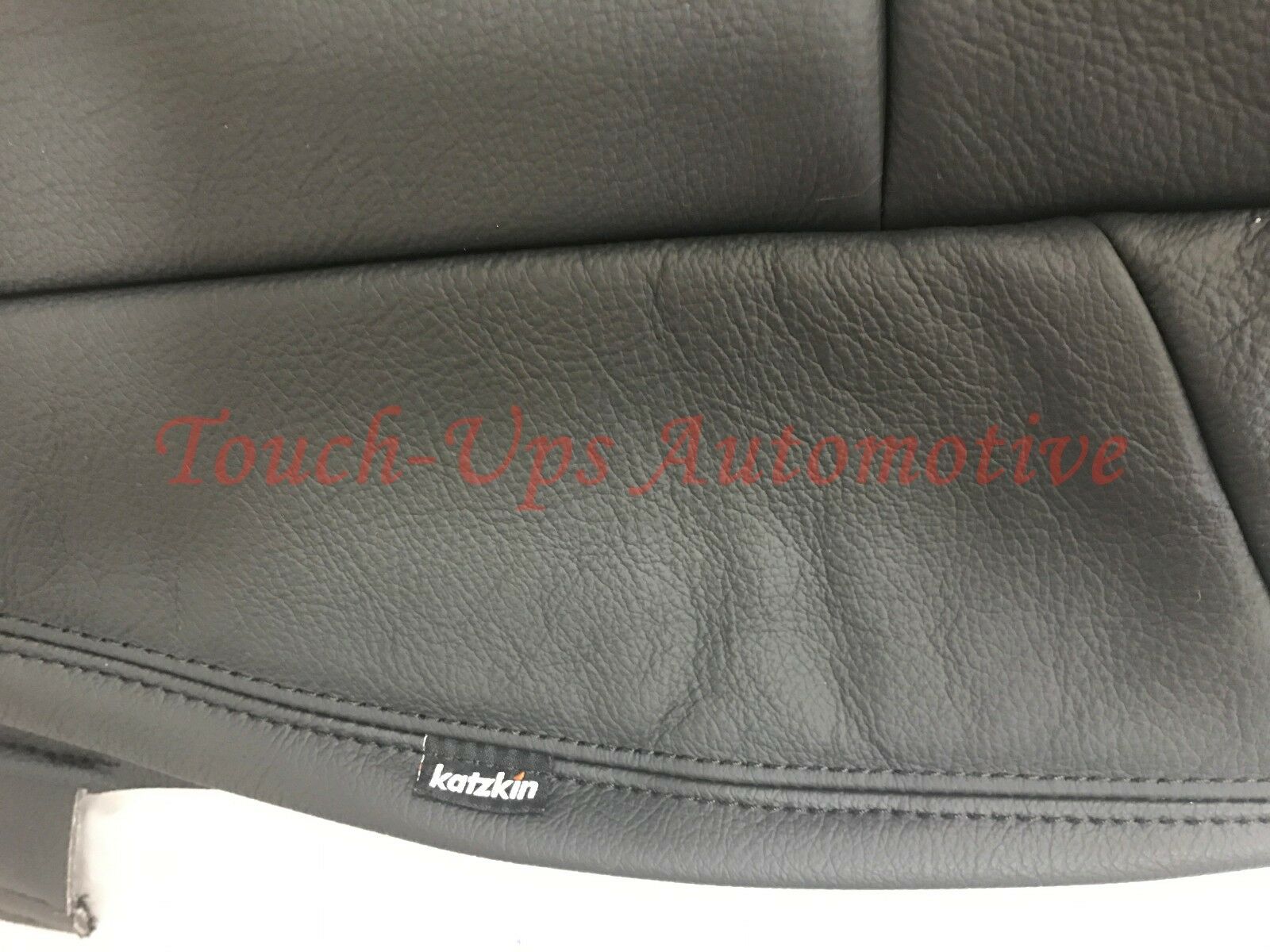 2010-2013 Chevrolet Silverado WT Crew Cab Katzkin Black Leather Seat Covers Kit