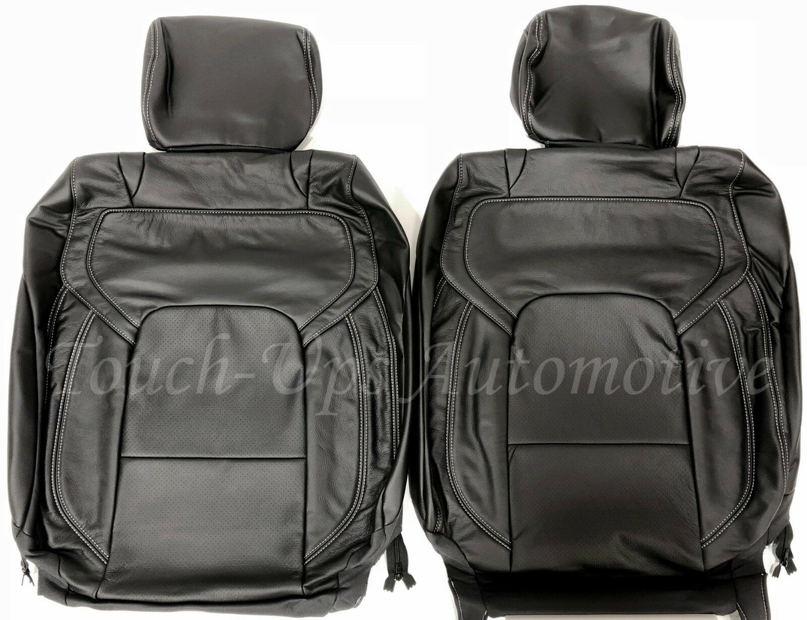 2019-20 Dodge Ram Crew Cab Big Horn Lone Star KATZKIN Black Leather Seat Covers