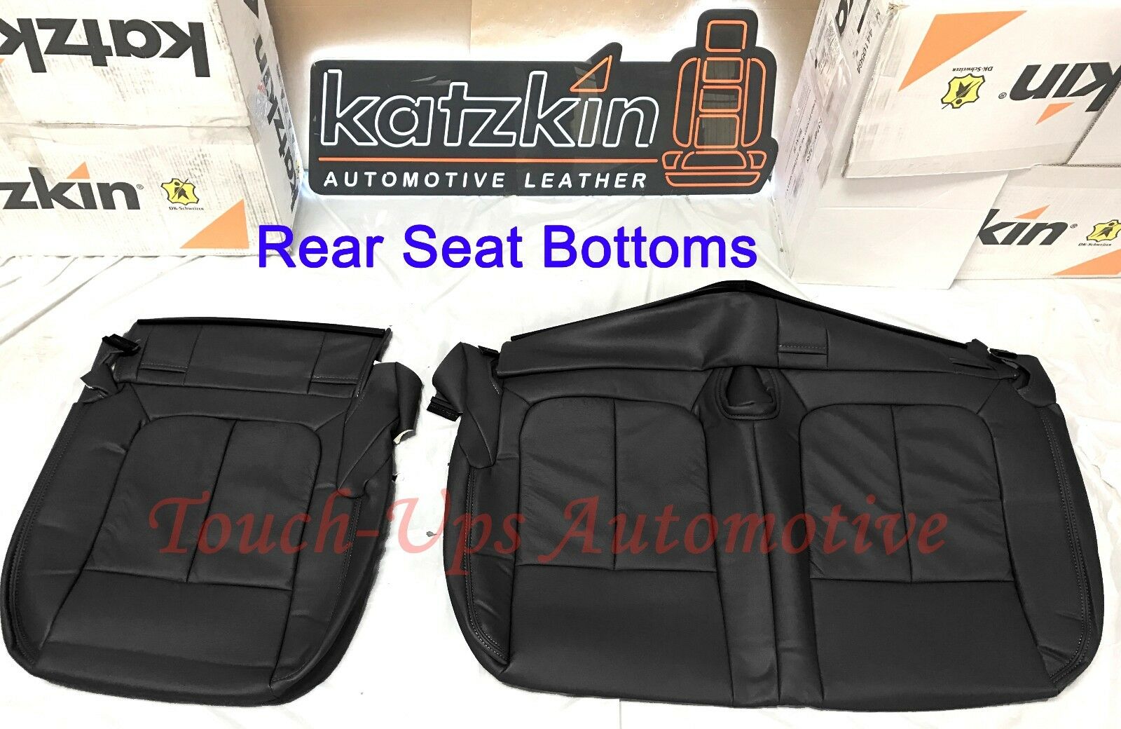 2013 2014 Ford F-150 XLT SuperCrew KATZKIN Leather Seat Covers Replacement Kit