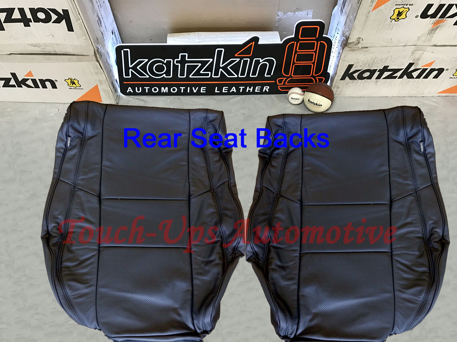 2011-2020 Jeep Grand Cherokee Laredo Black KATZKIN Leather Seat Covers Kit New