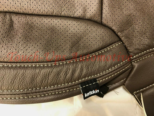 2014-2018 GMC Sierra CrewCab KATZKIN Cocoa Dune Leather Java Perforated