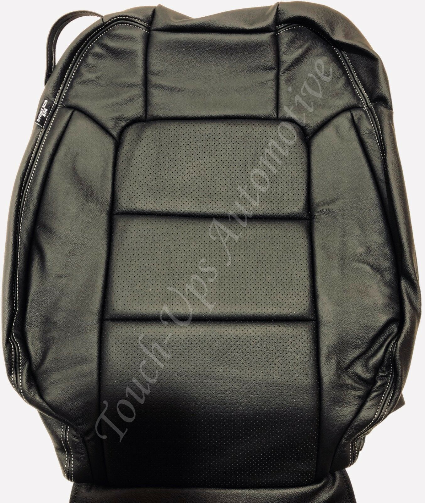 2015-2020 Ford Mustang GT V6 Eco Couple ALEA Black Ash Leather Seat Covers Kit