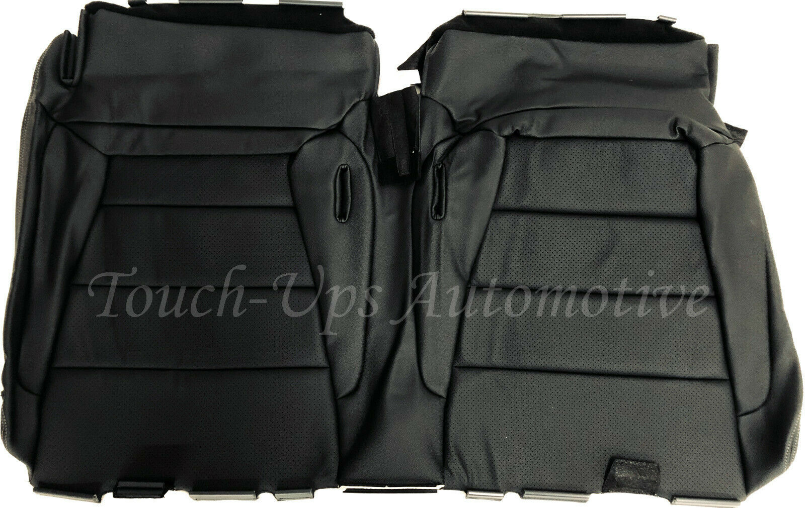 2015-2020 Ford Mustang GT V6 Convertible ALEA Black Leather Seat Covers Kit