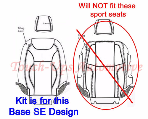 2015 2016 2017 Dodge Charger SE Custom Design KATZKIN Leather Seats NEW Salsa