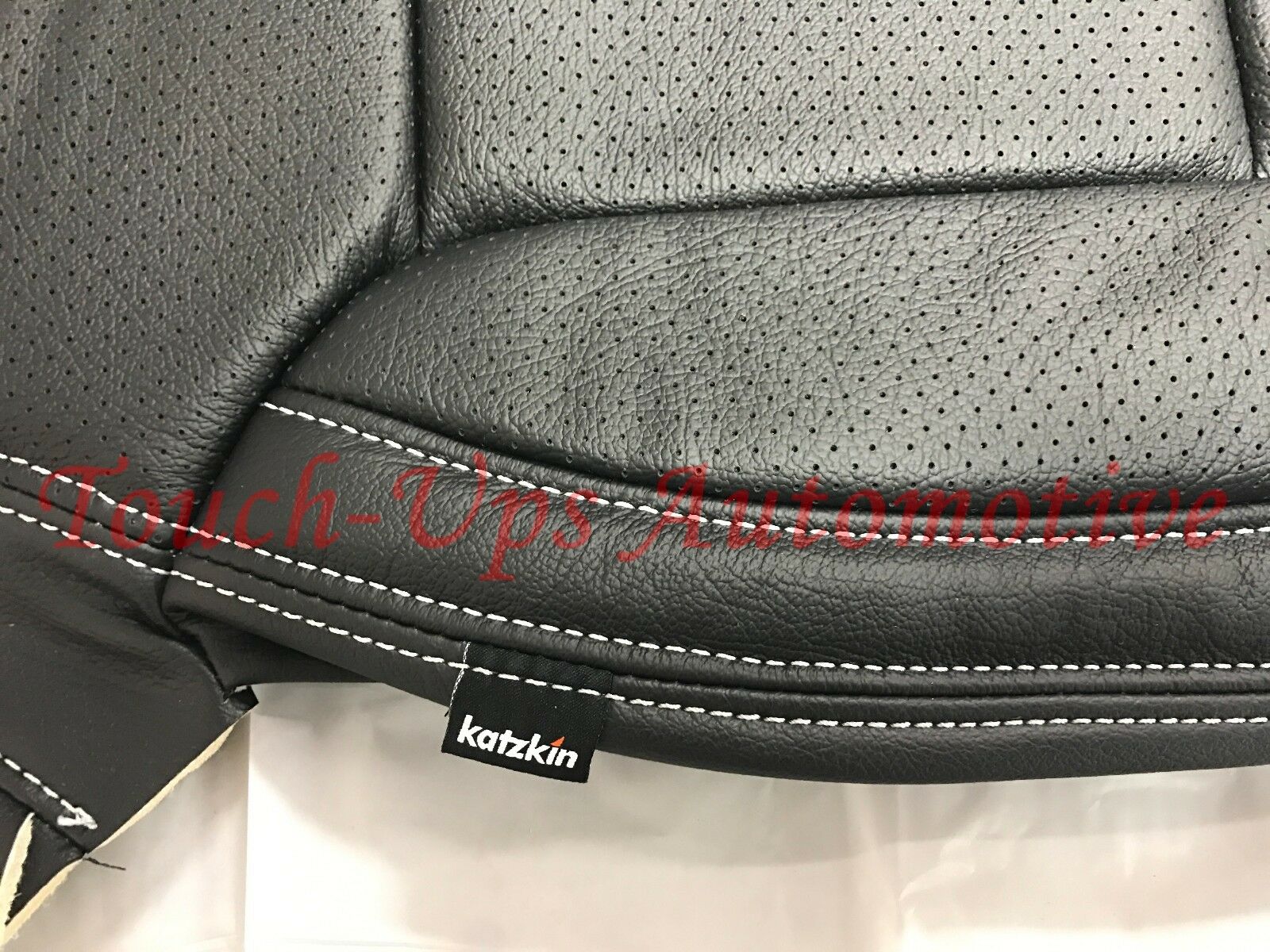 2016 2017 2018 Chevrolet Tahoe KATZKIN Black Leather Seat Covers Kit NEW 3 row