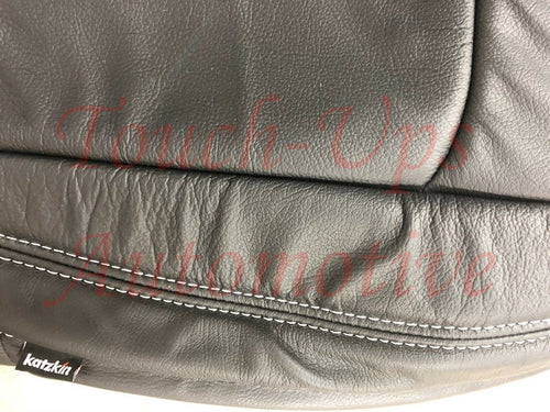 2018-2021 Jeep Wrangler Sahara Sport 4dr JL KATZKIN Black Leather seat Covers
