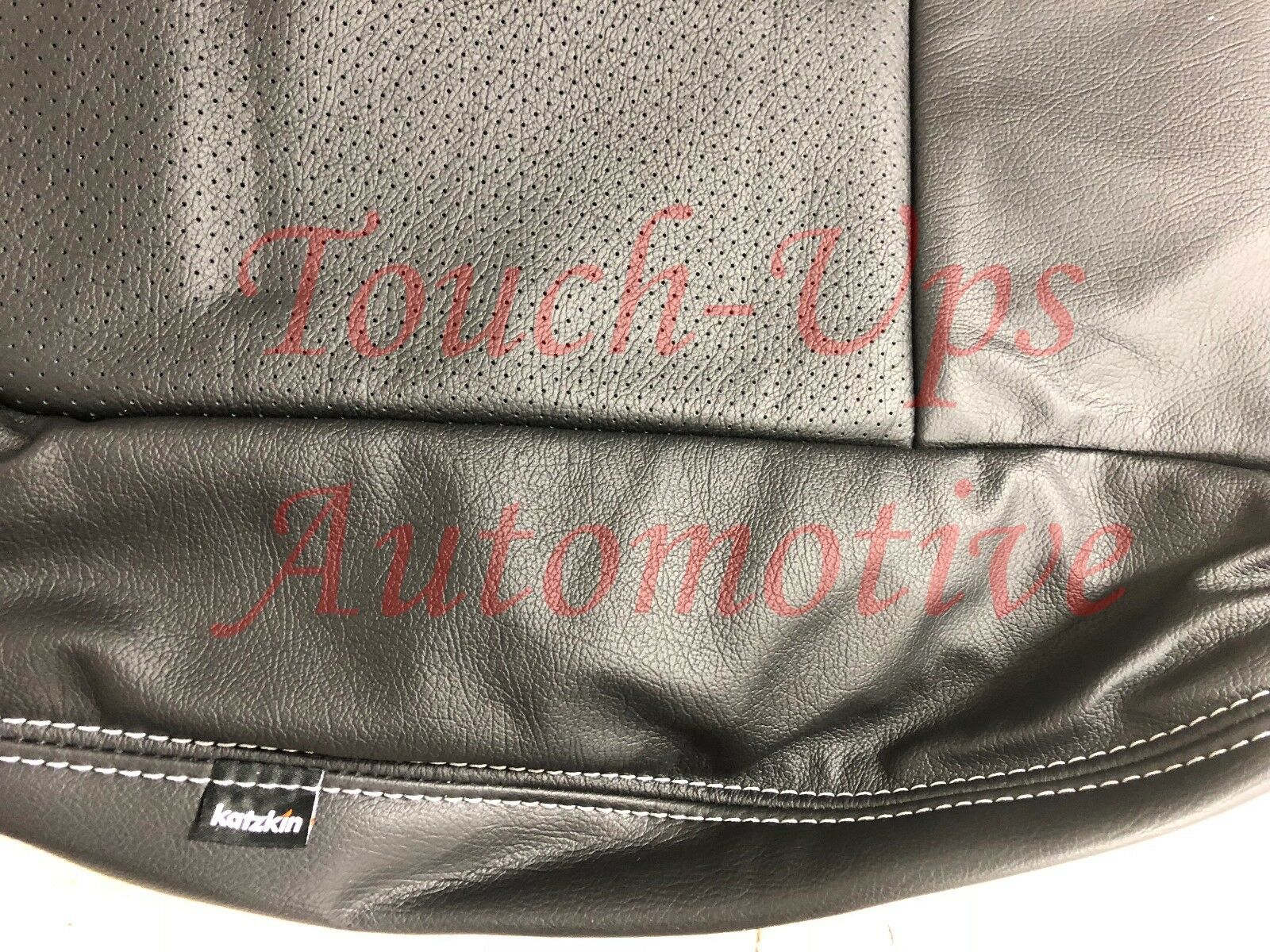 2012 Ford F-150 XLT Super Crew Cab KATZKIN Leather Seat Black F150 Perforated