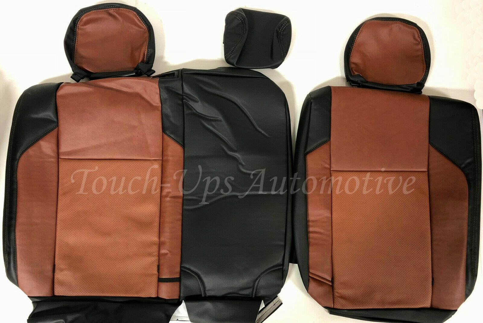 2016-2022 Tacoma DOUBLE Cab SR5 TRD KATZKIN Black Mahogany Leather Seat Covers