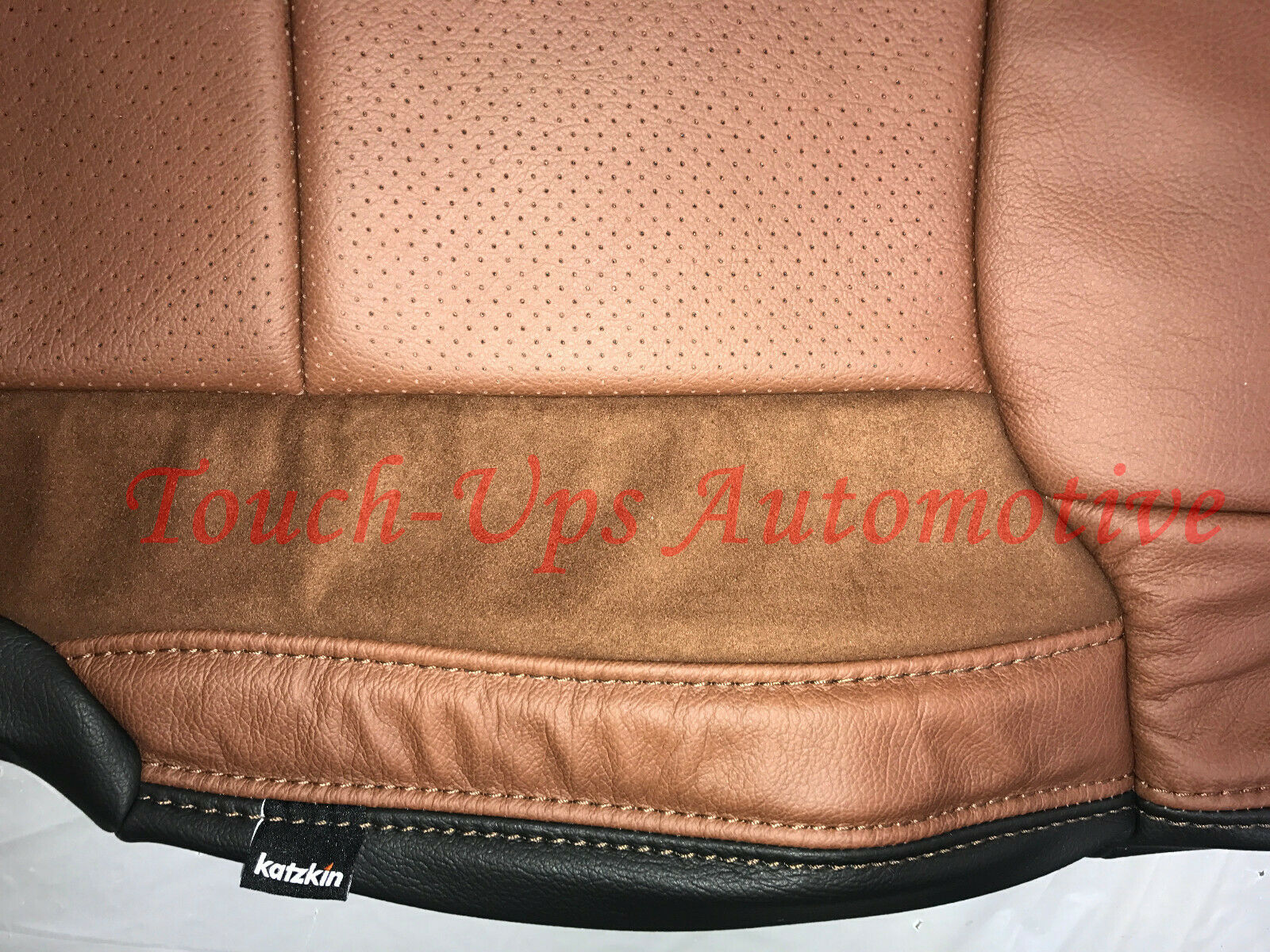 2014-2021 Toyota Tundra Double Cab CrewMax KATZKIN Mahogany SUEDE Leather seats