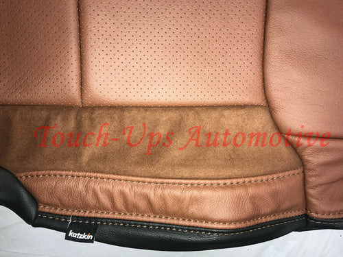 2014-2021 Toyota Tundra Double Cab CrewMax KATZKIN Mahogany SUEDE Leather seats