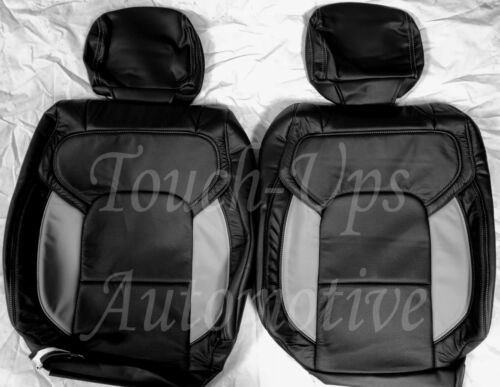 2019-22 Dodge Ram Crew Cab Big Horn Lone Star Katzkin Black Leather Seat Covers