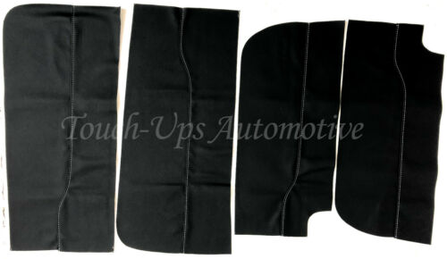 2014-2021 Toyota Tundra CrewMax ALEA Diamond Edition Leather Seat Covers Black