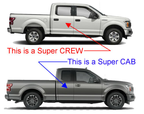 2015-2020 Ford F-150 XLT STX SuperCrew Crew Cab Leather Seat Covers Red Limited