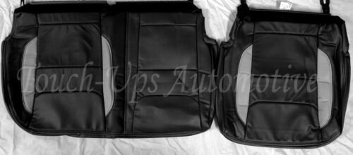 2019-22 Dodge Ram Crew Cab Big Horn Lone Star Katzkin Black Leather Seat Covers