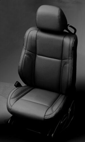 2015 2016 2017 2018 2019 Dodge Charger SXT RT Black KATZKIN Leather Seat Covers